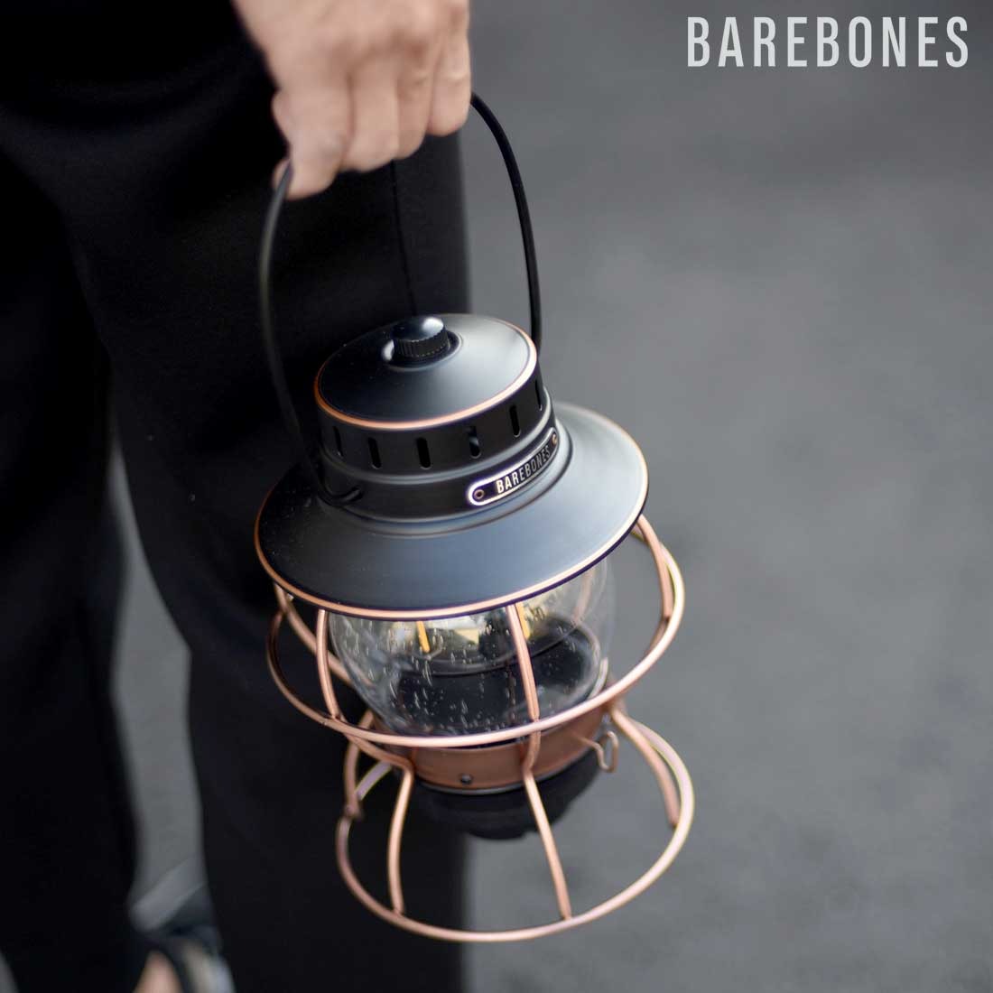 Barebones ベアボーンズ レイルロードランタン LED Railroad Lantern