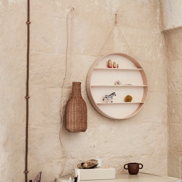 ferm LIVING եӥ Braided Lampshade ֥쥤ǥåɥץ bottole ܥȥ  ڥ 󥻥  <br><br>ferm LIVING/̤򴶤ѤǤ襤