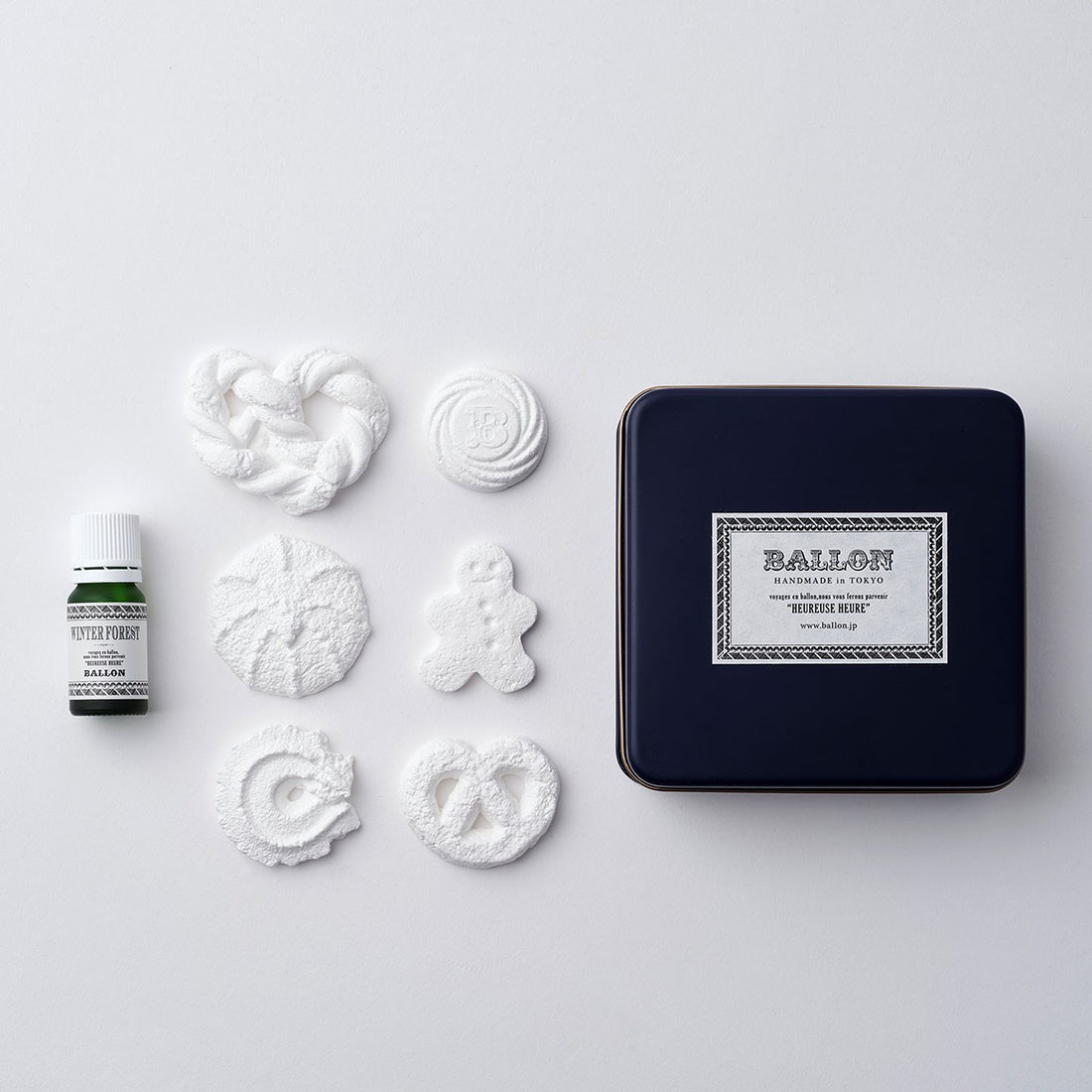 Ballon �Х��� NOEL AROMA ORNAMENT Cookie Box �Υ��� �����ޥ����ʥ��� ���å����ܥå��� ������ ��� ���� ���֥��� ���ե� ���ꥹ�ޥ�<br>�� BALLON 2025 HOLIDAY COLLECTION �ӡ� SWEET HOLIDAY ��