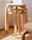 �ڥݥ��ȥ����ɥץ쥼��ȡ�artek ����ƥå� Stool60 ���ġ���60 �磻��ɥС��� 3��­ ���������������� Alvar Aalto