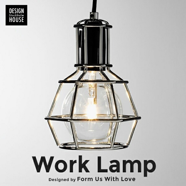 ��Design House Stockholm��WORK LAMP ������ס���������/chrome<br>Designed by FORM US WITH LOVE/�ڥ����ȥ���/�֥饱�åȥ���/�̲�/�ǥ�����ϥ��� ���ȥå��ۥ��/�ŵ�/������RCP��
