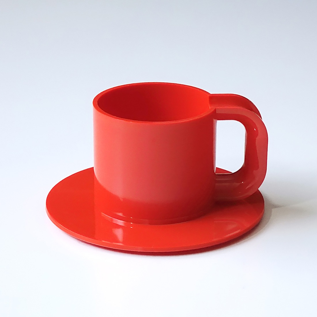 Heller إ顼 Cup&Saucers ñ 3 åס 140ml å å Hellerware إ顼 ץ饹å ե Lella & Massimo Vignelli<br><br>ʤԤäȹ蘆뿴Ϥ褤δ̥ϤΥå&