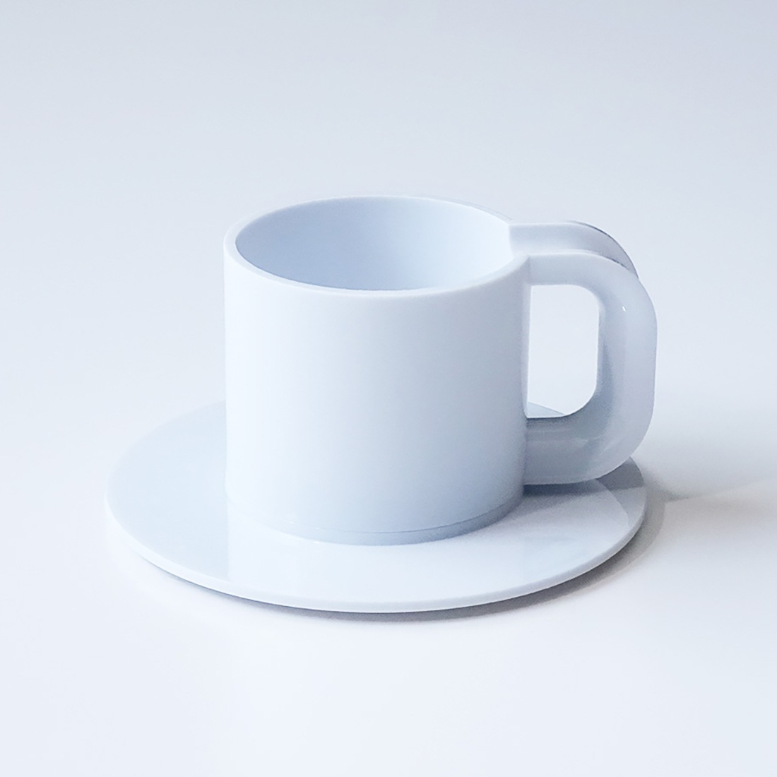 Heller إ顼 Cup&Saucers ñ 3 åס 140ml å å Hellerware إ顼 ץ饹å ե Lella & Massimo Vignelli<br><br>ʤԤäȹ蘆뿴Ϥ褤δ̥ϤΥå&