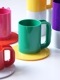 Heller إ顼 Cup&Saucers ñ 3 åס 140ml å å Hellerware إ顼 ץ饹å ե Lella & Massimo Vignelli<br><br>ʤԤäȹ蘆뿴Ϥ褤δ̥ϤΥå&