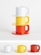 Heller إ顼 Cup&Saucers ñ 3 åס 140ml å å Hellerware إ顼 ץ饹å ե Lella & Massimo Vignelli<br><br>ʤԤäȹ蘆뿴Ϥ褤δ̥ϤΥå&