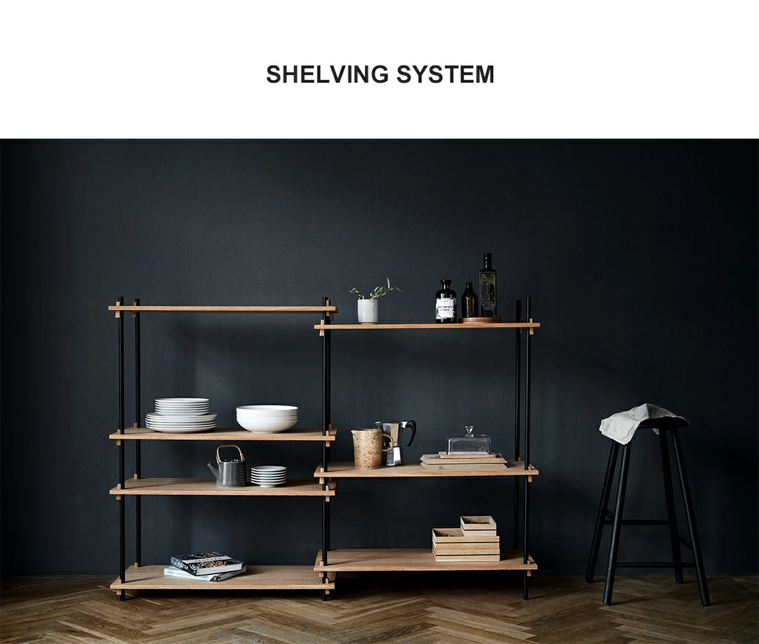 MOEBE ムーベ Shelvingsystem シェルビングシステム SINGLE H115 <br