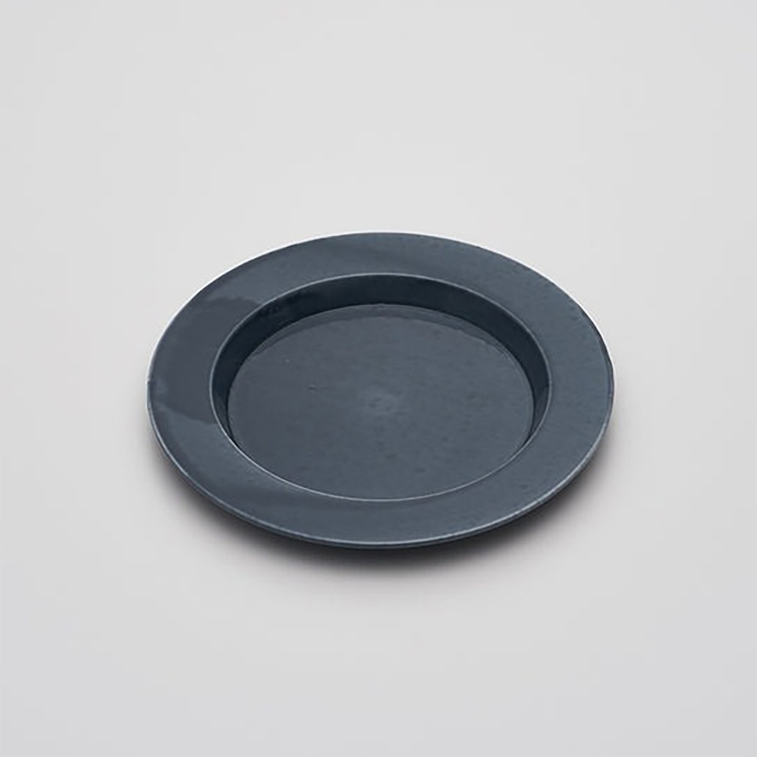 2016 / arita japan 】Rim Plate 180 TY/008 Gray 柳原照弘 有田焼