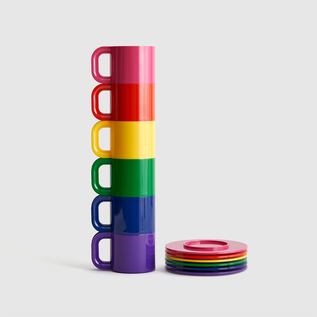 Heller إ顼 Cup&Saucers å 6 åס 140ml å å Hellerware إ顼 ץ饹å ե Lella & Massimo<br><br>6åȡʤԤäȹ蘆뿴Ϥ褤δ̥ϤΥå&