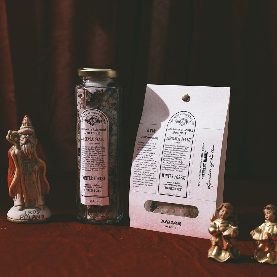 Ballon �Х��� NOEL �Υ��� �����ޥХ������ WINTER FOREST �����󥿡��ե��쥹�� ���ꥹ�ޥ� ���ե� �Х������ �������˥å�<br>�� BALLON 2025 HOLIDAY COLLECTION �ӡ� SWEET HOLIDAY ��