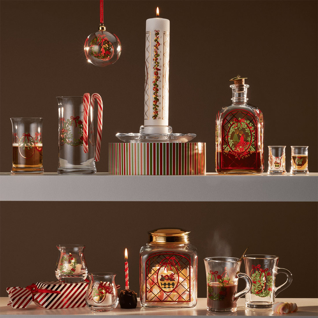 ŵHOLMEGAARD CHRISTMAS Bottle 2025 Jette Frolich ۥ६ ꥹޥܥȥ åơեå Xmas