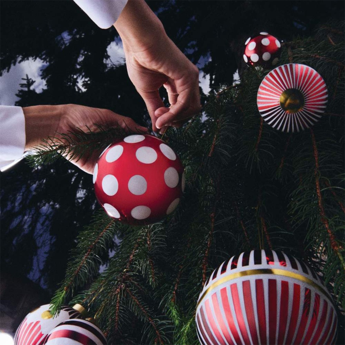 ALESSI ����å� Delight ���ꥹ�ޥ������ʥ��� 2�����å� �ǥ��饤�� Nika Zupanc �˥������ѥ� ���ȥ饤�� ��� �ܡ����� �ɥå� ���֥���