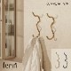 ferm LIVING �ե������ӥ� Curvature Hook �����Х��奢 �եå� �̲� ����ƥꥢ ��Ǽ �ɳݤ� �����ȥϥ󥬡� ������<br><br>ͭ��Ū�ʥե����β����ѥ��������꡼���꡼��