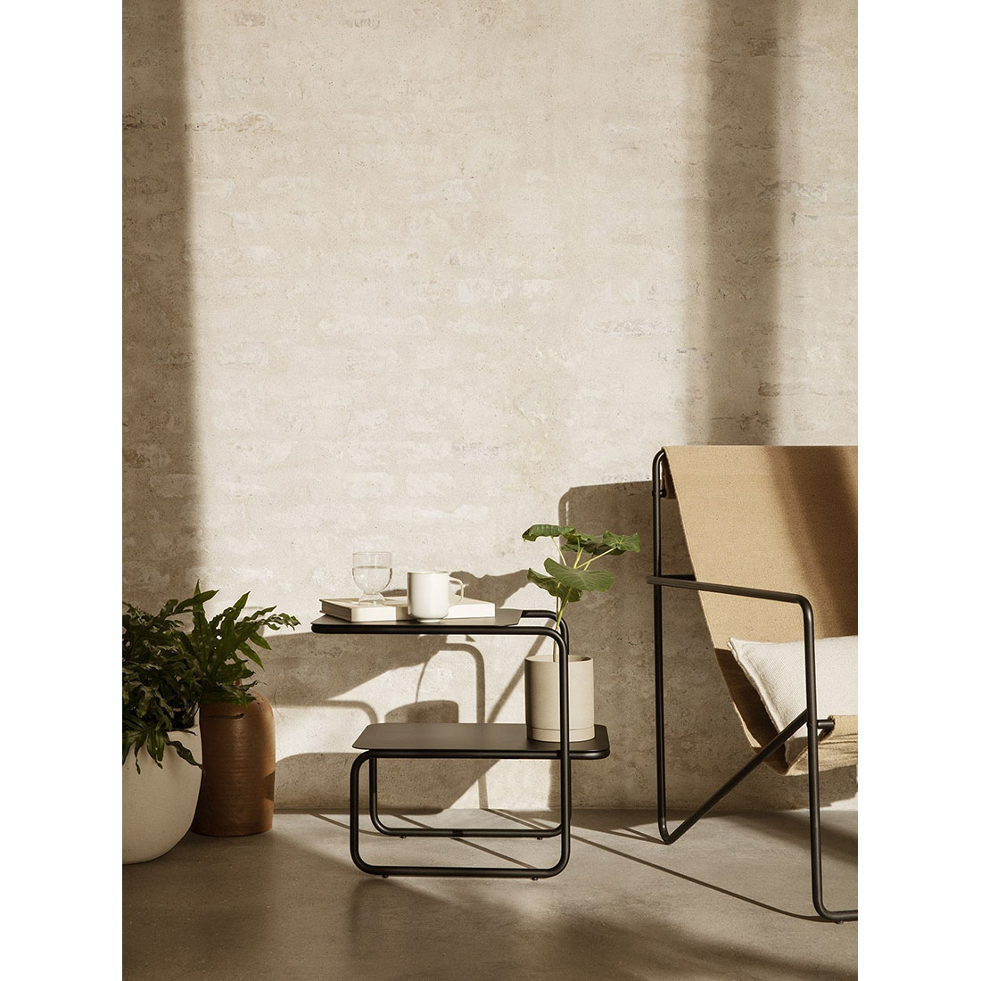 ferm LIVING �ե������ӥ� Level Side Table ��٥륵���ɥơ��֥� �̲� ����ƥꥢ �ȶ�<br><br>���֤�ܡ������쥹�˳ڤ��������ʥ����ɥơ��֥�