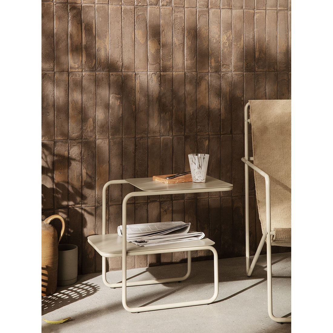 ferm LIVING �ե������ӥ� Level Side Table ��٥륵���ɥơ��֥� �̲� ����ƥꥢ �ȶ�<br><br>���֤�ܡ������쥹�˳ڤ��������ʥ����ɥơ��֥�