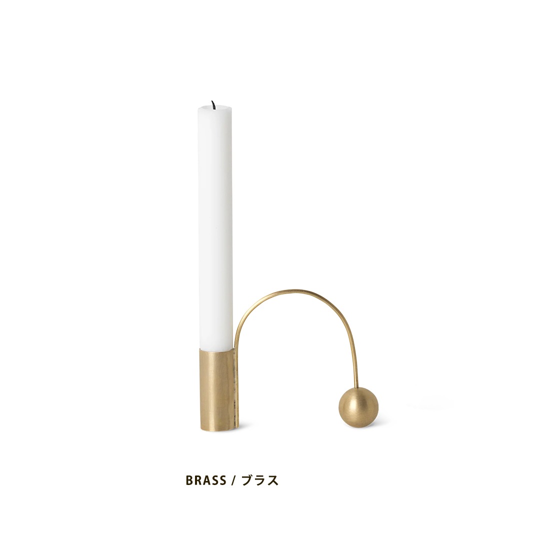 �ڥ����ɥ�1�ܥץ쥼������ferm LIVING �ե������ӥ� Balance Candle Holder �Х�� �����ɥ� �ۥ���� �̲� ����ƥꥢ<br><br>��������餷�˴��ź�������ɥ� Balance���꡼��