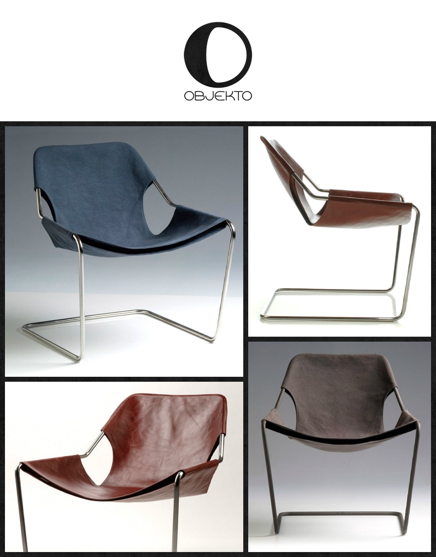 代引き不可】【OBJEKTO】Paulistano Armchair アームチェア レザー
