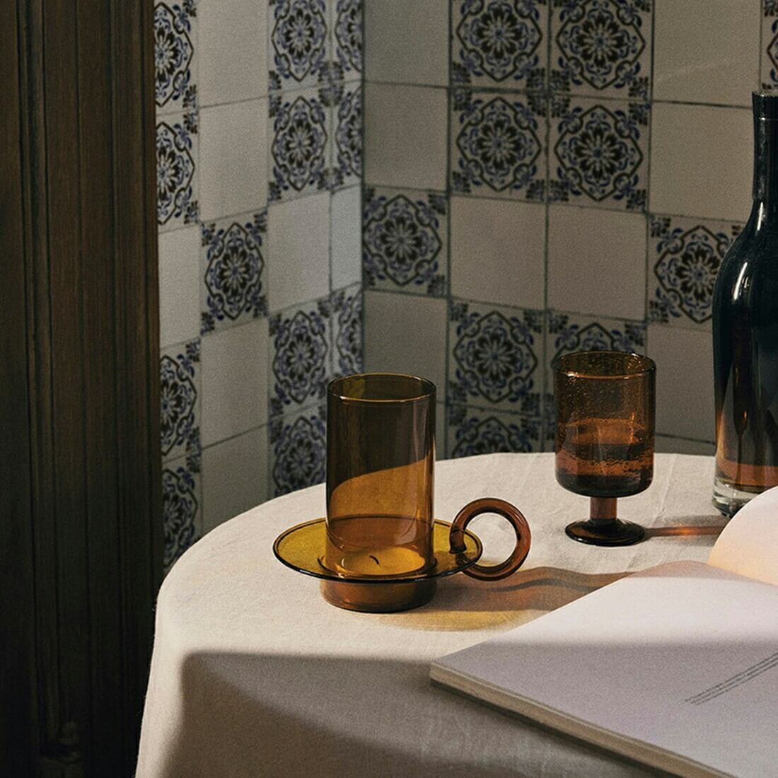 �ڥ����ɥ�1�ܥץ쥼������ferm LIVING �ե������ӥ� Luce Candle Holder �롼�� �����ɥ� �ۥ���� �̲� ����ƥꥢ<br><br>����ƥ����� & ����� Luce ���꡼��