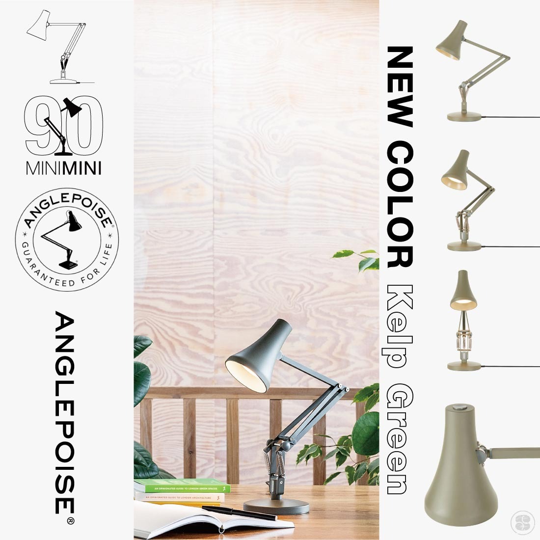 ANGLEPOISE ���󥰥�ݥ��� 90 MINI MINI �ǥ������� �����ꥹ ��������� �ߥ˥ߥ� ����������  LED USB Sir Kenneth Grange<br><br>����ή�̾���