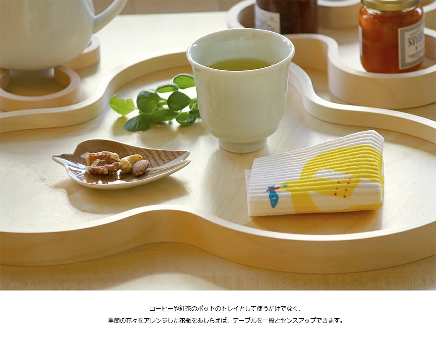 新品未使用　マヤムー　白樺のトレイ　Astia アスティア　ブラック　21cm majamoo/マヤムー】白樺のトレイ マヤムーデザイン<br>木製/ヤニ