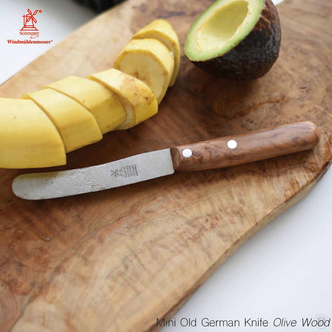 ROBERT HERDER/Mini Old German Knife/Olive Wood/٥ȥإ/ߥ˥ɥ㡼ޥʥ/꡼֥å/ɥ