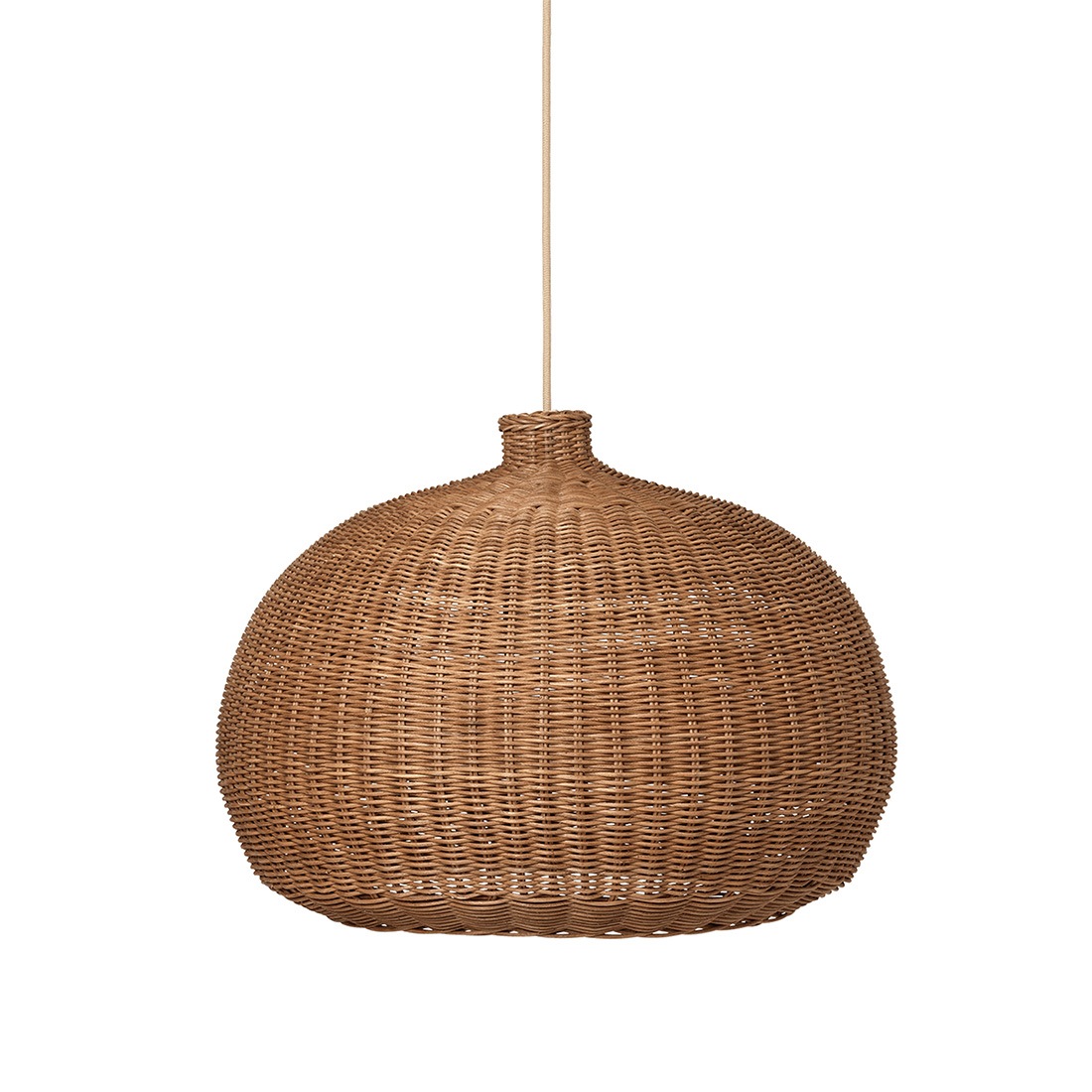 ferm LIVING �ե������ӥ� Braided Lampshade �֥쥤�ǥåɥ��ץ������� Belly �٥꡼ ���� �ڥ����� �饤��<br><br>ferm LIVING/�̤����򴶤������ѤǤ��襤������
