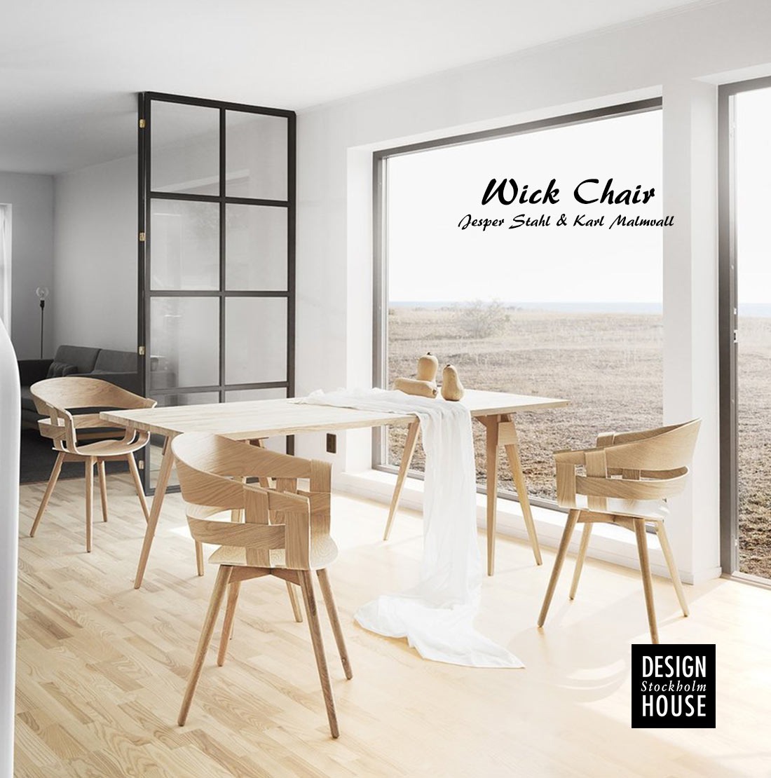 ��Design House Stockholm��Wick chair �ǥ�����ϥ������ȥå��ۥ�� �ػҥ����å� ������/��ӥ�/�����˥�/����/ Jesper Stahl & Karl Malmvall�ʥ������ѡ� �������� & ������ �ޥ��������