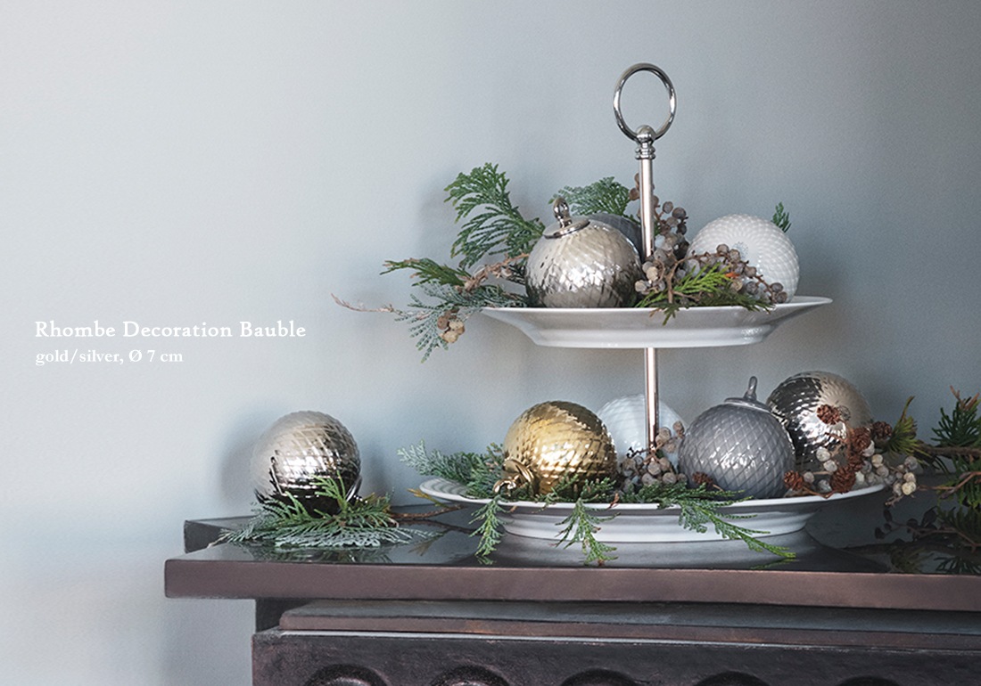 ��Lyngby Porcelaen��Rhombe Decoration Bauble<br>���ꥹ�ޥ�����/����ץ�/�������������/�ǥ�ޡ���/Xmas/Chiristmas/�ĥ꡼����/�����ʥ���/�̲�/����ӥ塼 �ݡ������ڥ���ӥ˼����б����ʡۡ�RCP��
