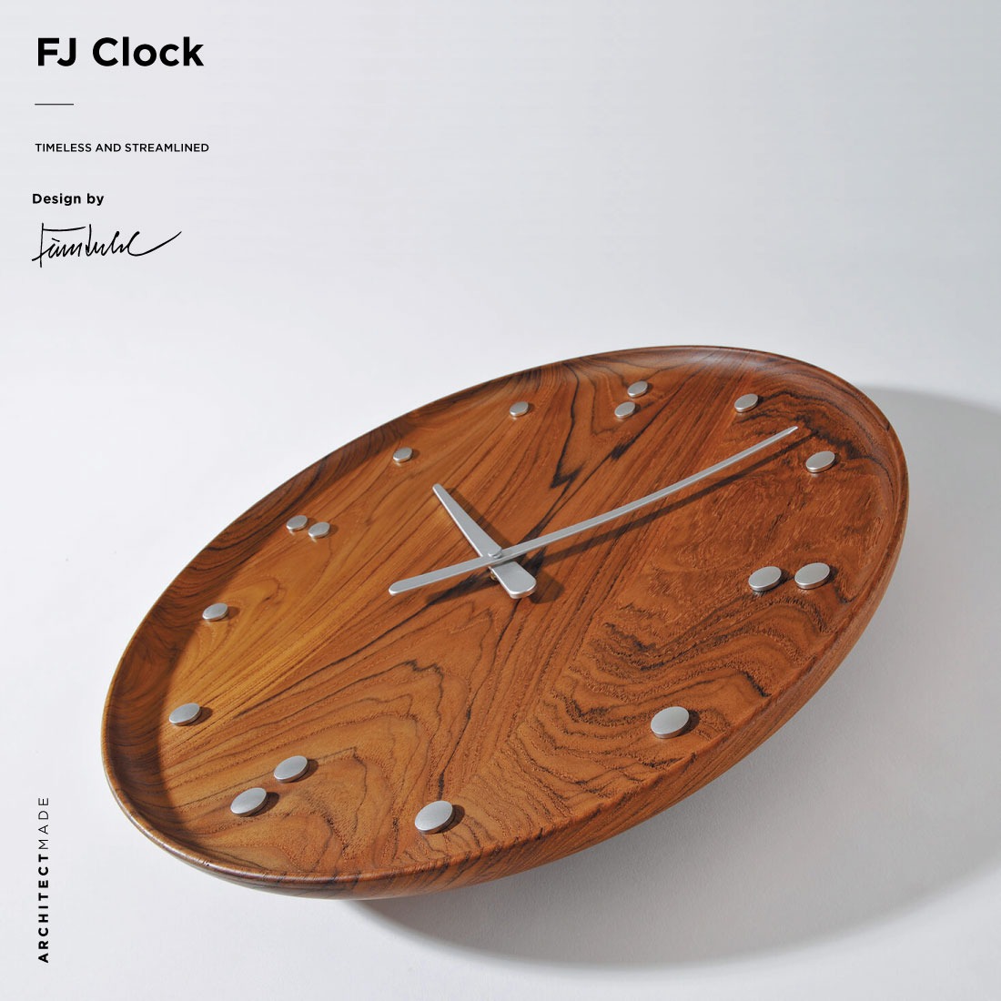 �ڳݤ��եå��ץ쥼��ȡۡ�ARCHITECTMADE �������ƥ��ȥᥤ�ɡ�FJ Clock Finn Juhl �ե��󡦥桼�� �������륯���å� �ɳݤ����� ������ ����