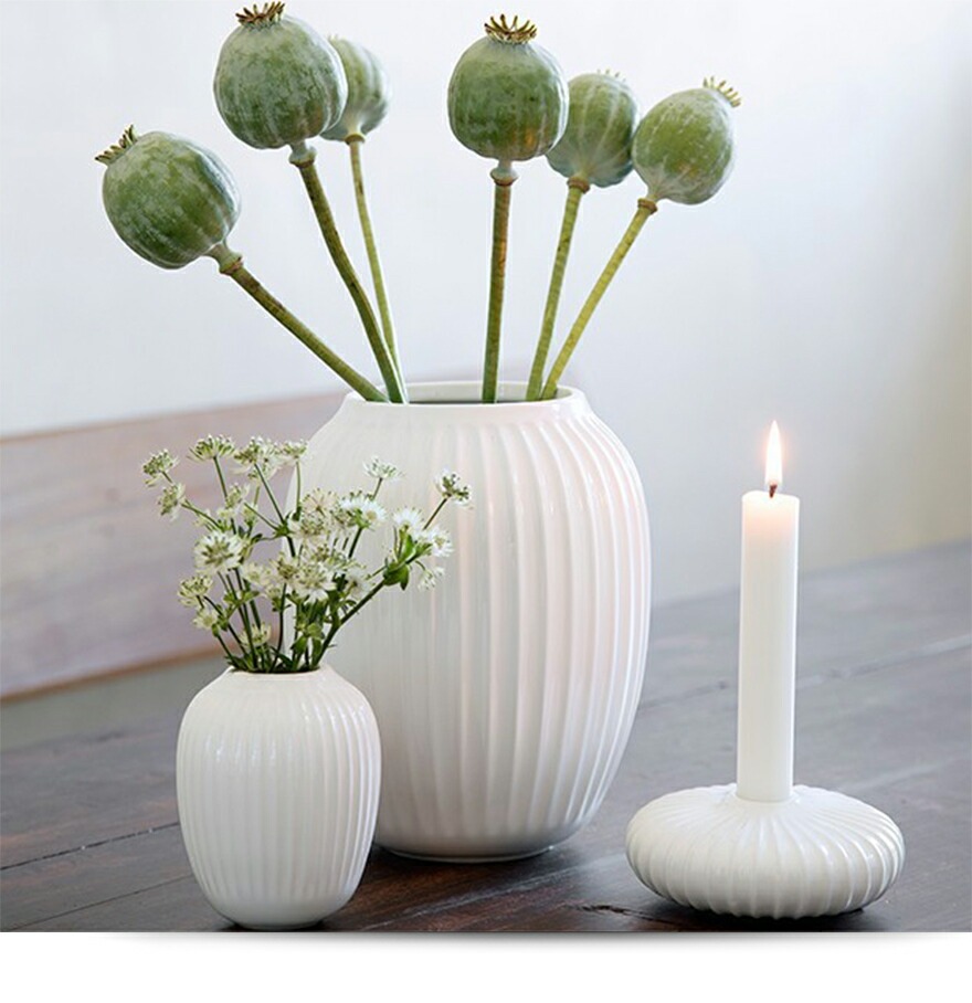 KAHLER ϥޡۥ L H25cm Hammershoi FlowerVase 顼 ե١ <br>Hans-Christian Bauer ϥ󥹡ꥹ󡦥Х  ƫ  ̲ ڥӥ˼бʡۡRCP