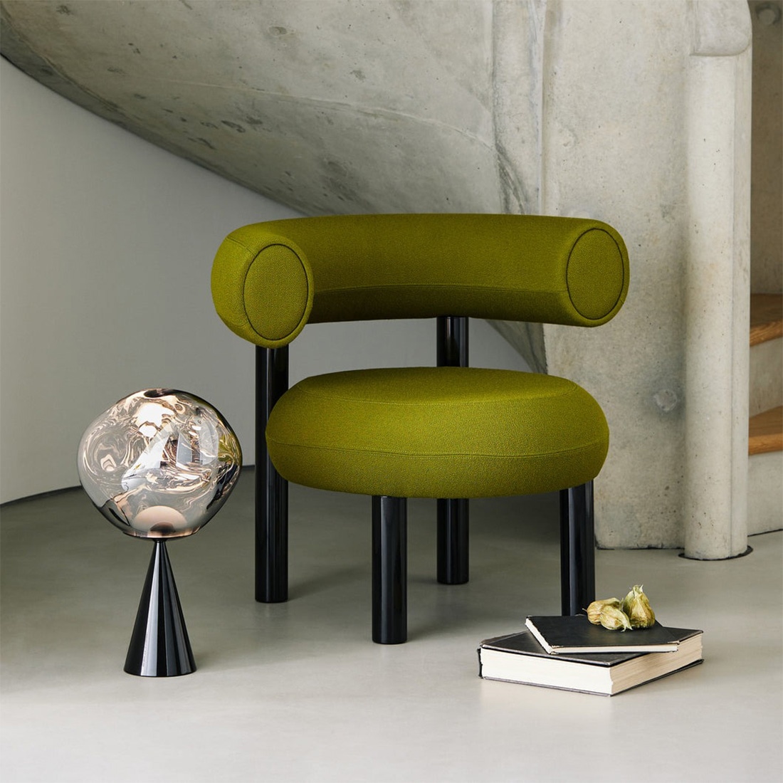 【本日限定値下げ】Tom Dixon テーブル　トムディクソン【美品】 Tom Dixon MELT CONE FAT TABLE トム・ディクソン メルトコーン