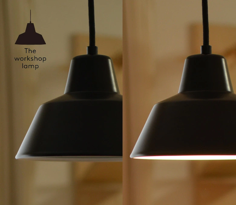 The work shop lamp/ワークショップランプ Medium/ミディアム<br