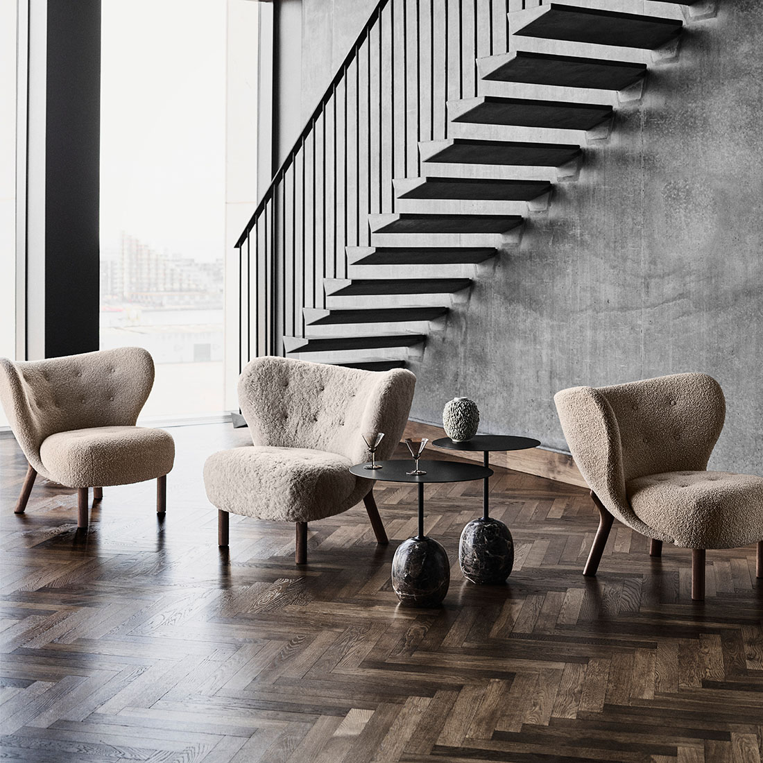 &TRADITION ����ɥȥ�ǥ������ Lato LN9 ��� �饦��ɥơ��֥� 50cm Luca Nichetto �륫���˥��å� �����ɥơ��֥� �̲� �ǥ�ޡ���<br><br>Ħ��Τ褦�ʥǥ�������������줿�����ɥơ��֥�