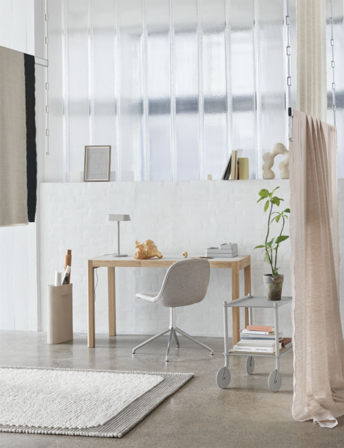 MUUTO ムート Flow Trolley 2-LAYER フロウ トロリー 2段 Normal Studio ノーマルスタジオ 物置 ワゴン カート ストレージ オフィス