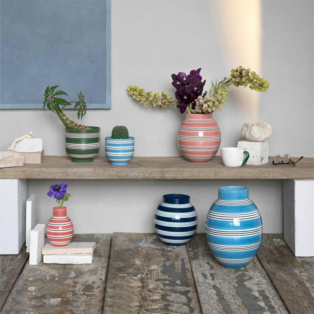 ��SALE�ۥ����ݥ��Բ� KAHLER �����顼 Omaggio Nuovo Vase Red Terracotta 14.5cm 690166 ���ޥ��� �̥����� �١��� ��å� �ƥ饳�å� Stilleben ���ƥ���졼�٥�