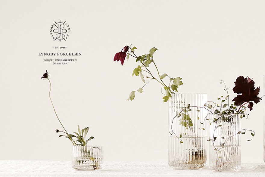 ��Lyngby Porcelaen/����ӥ塼 �ݡ�������LYNGBY VASE/����ӥ塼 �١���  glass ���饹  clear 12cm��201085<br>���奢����/����ץ�/�������������/�ǥ�ޡ���/�ִ�/ƫ��/����/�̲��ڥ���ӥ˼����б����ʡۡ�RCP��