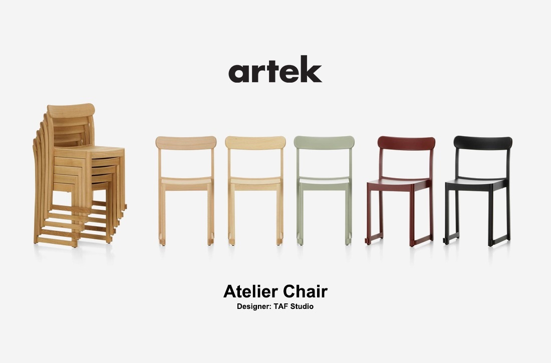 �ڥ���ƥå� artek��Atelier Chair ���ȥꥨ �������� <br> �ػ� ������ �̲� �ե������ ���ե� �ץ쥼��� �ڡ�RCP��