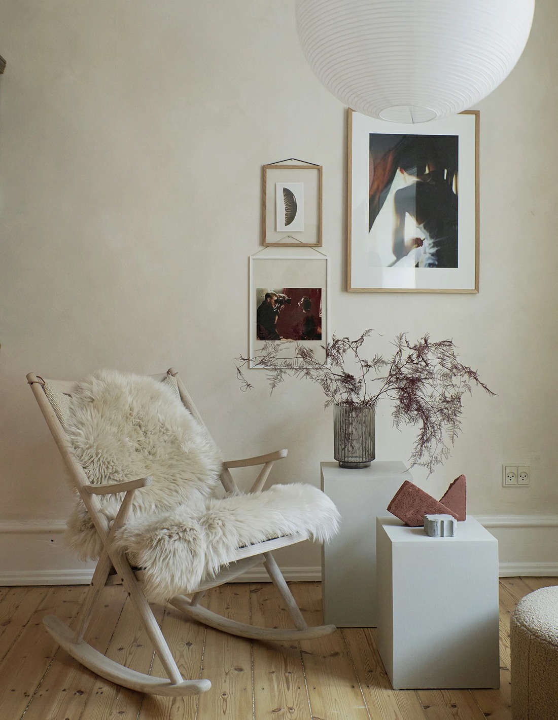 greenholt FRANK's ROCKING Chair Frank Reenskaug Ribaco グリーン