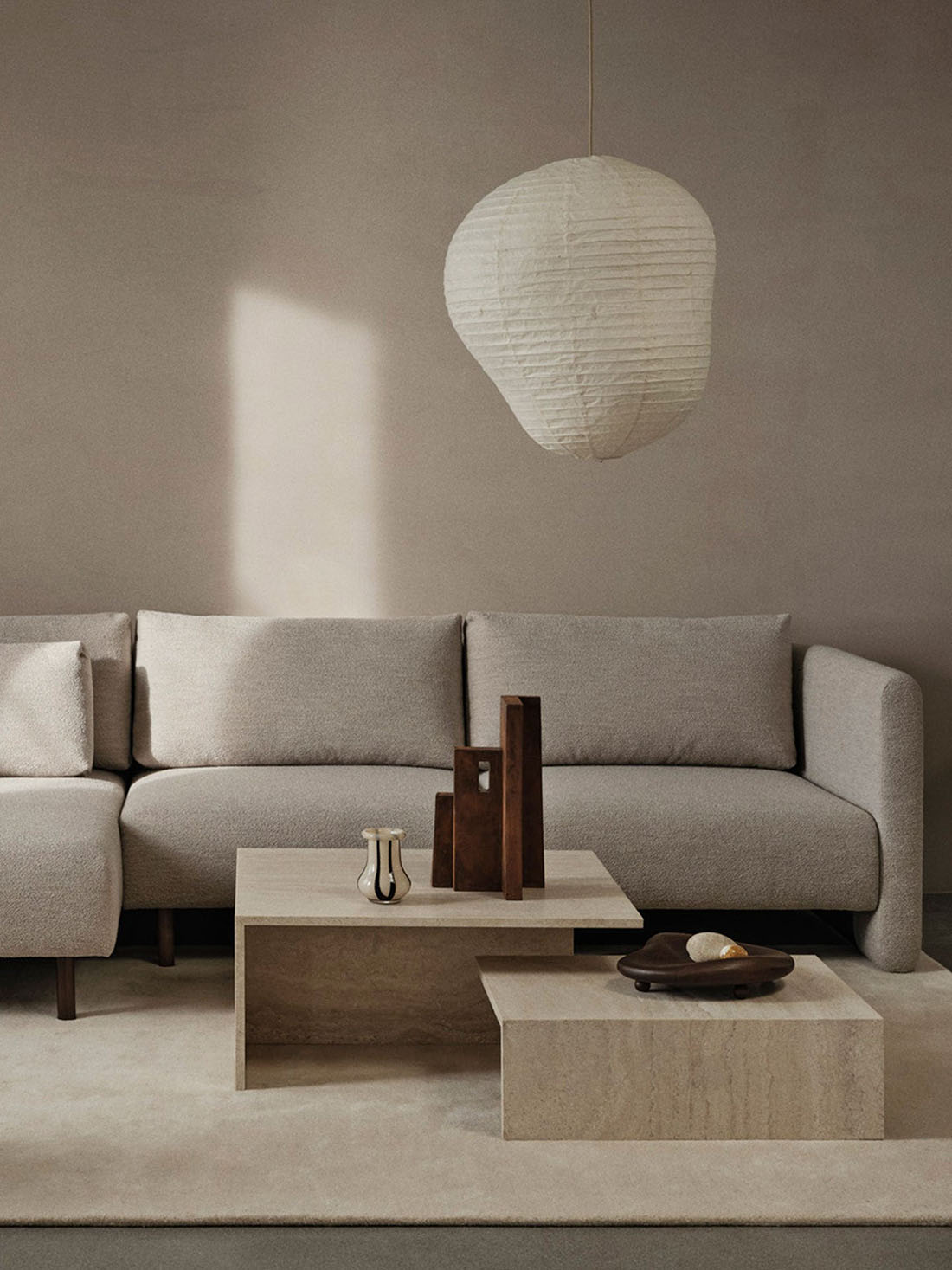 ferm LIVING �ե������ӥ� Kurbis Lampshade �����ӥ� ���ץ�������  40/60/80cm ���� �̲� �ڥ����ȥ饤��