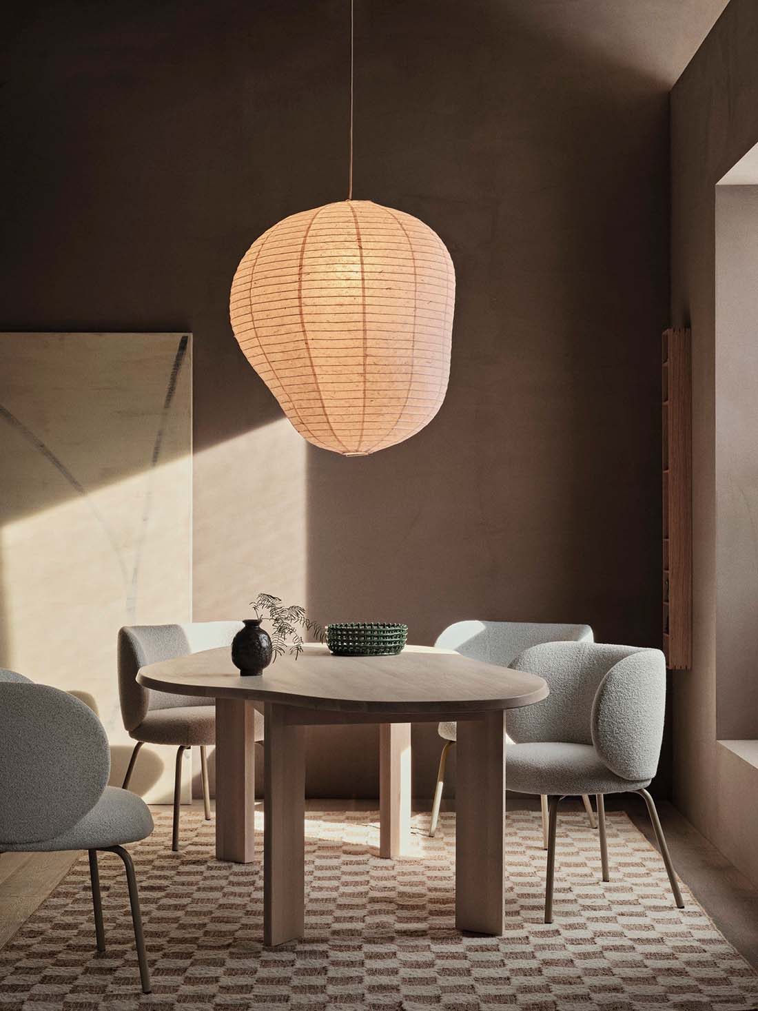 ferm LIVING �ե������ӥ� Kurbis Lampshade �����ӥ� ���ץ�������  40/60/80cm ���� �̲� �ڥ����ȥ饤��