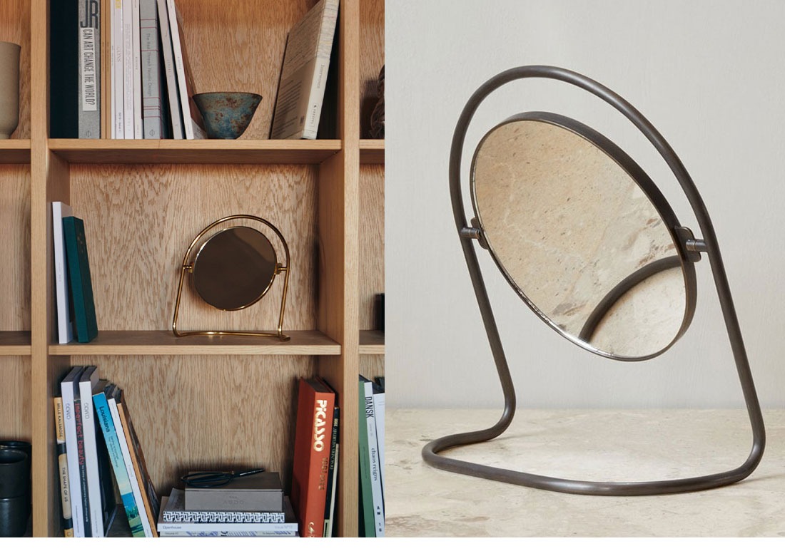 ��SALE�ۥ����ݥ��Բ� Audo Copenhagen Nimbus Table Mirror �˥�Х� �ơ��֥�ߥ顼 kroyersatterlassen