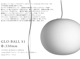 FLOS GLO-BALL S1 ܡ S1:330mm ʰ׼ջ JASPER MORRISON 㥹ѡ ꥽ ڥȥ饤 ڥȥ 饹  ŷ