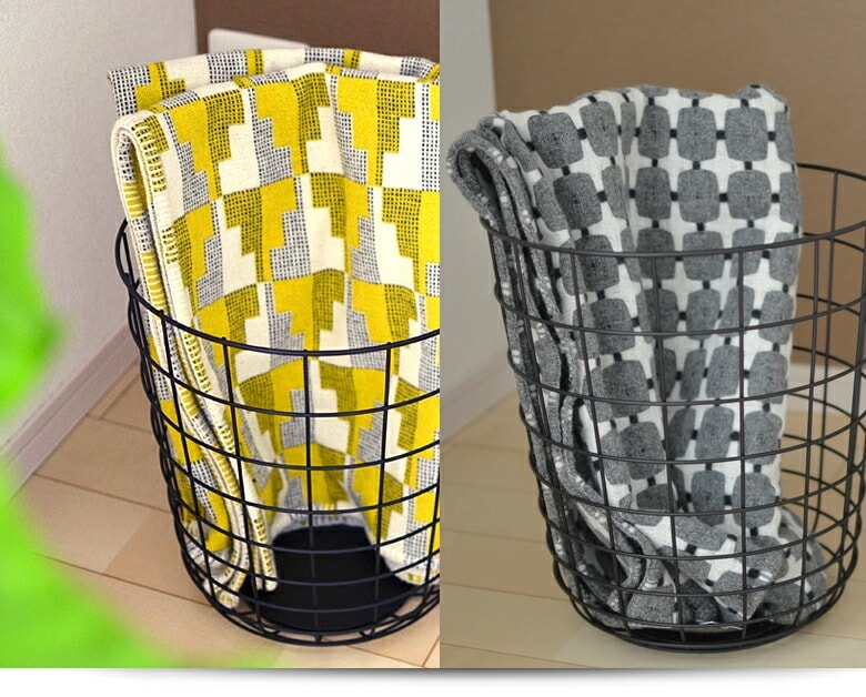 MENU メニュー Wire Bin ワイヤービン Menu Wire Basket - Moss Green - Danehus