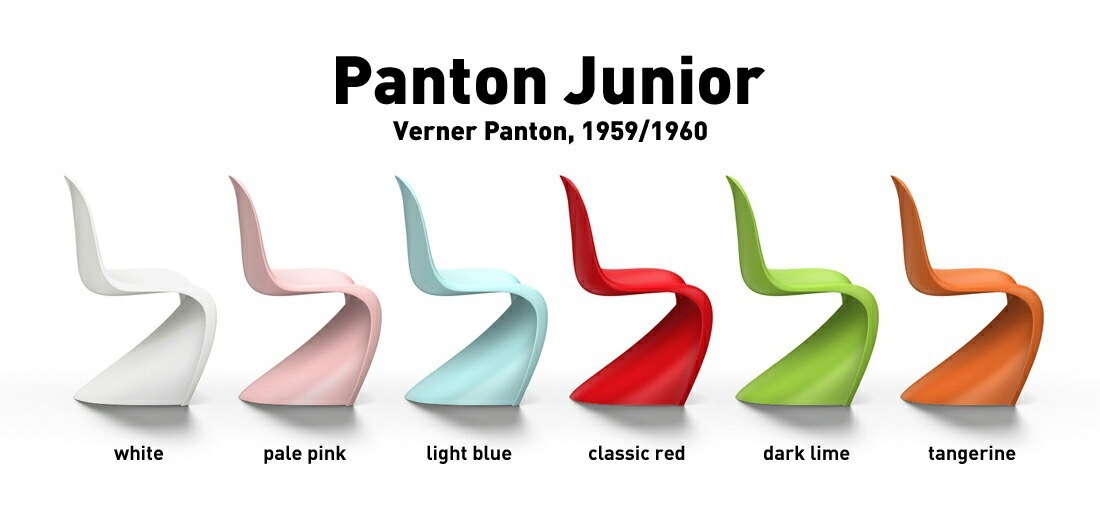 Vitra �����ȥ� Panton Juniorr �ѥ�ȥ󥸥�˥�<br>�����ȥ� ������ʡ����ѥ�ȥ� Verner Panton �ػ� �Ҷ��� �ǥ�ޡ��� �ѥ�ȥ������  