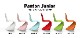 Vitra �����ȥ� Panton Juniorr �ѥ�ȥ󥸥�˥�<br>�����ȥ� ������ʡ����ѥ�ȥ� Verner Panton �ػ� �Ҷ��� �ǥ�ޡ��� �ѥ�ȥ������  