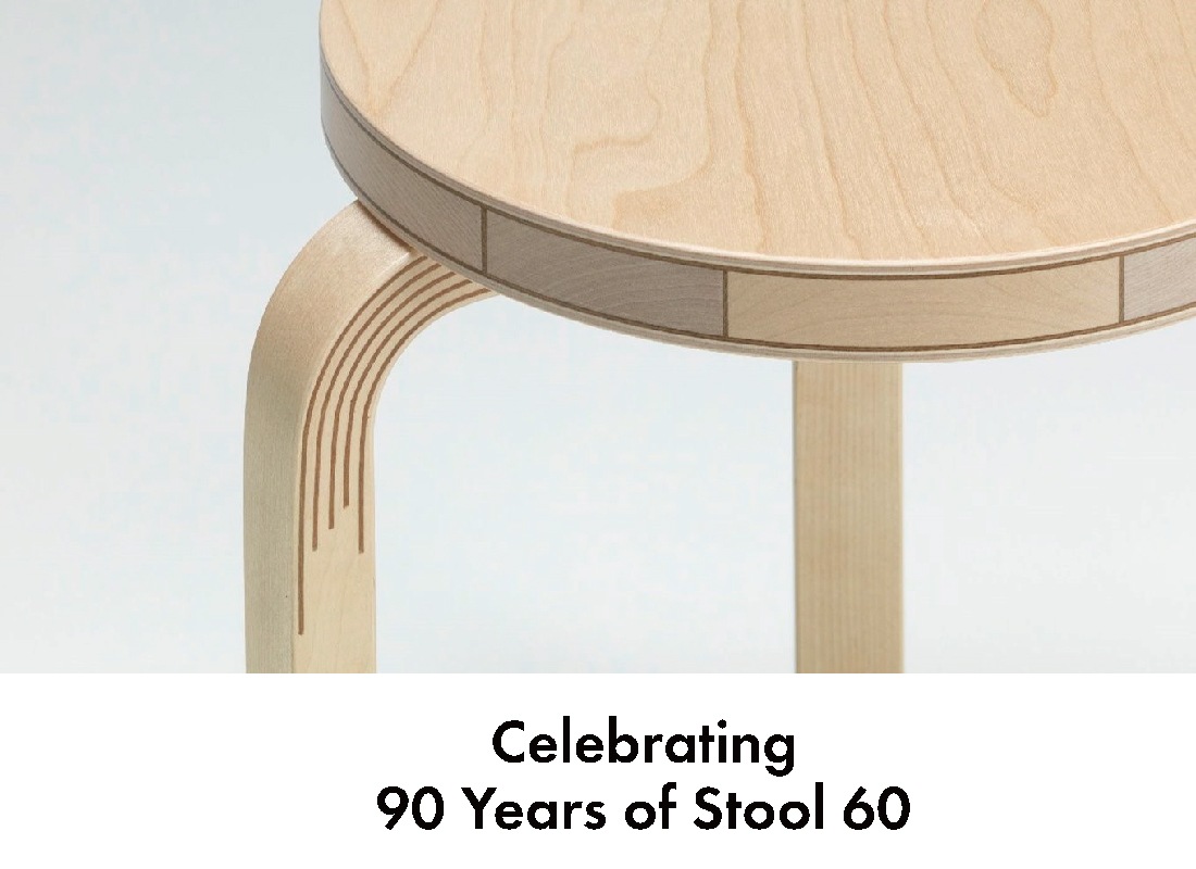 artek ƥå Stool60 ġ60 ȥ饹ƥ kontrasti 90ǯǰ 3­  Alvar Aalto
