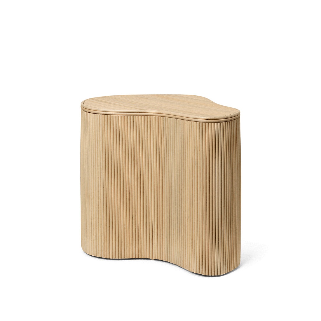 ferm LIVING �ե������ӥ� Isola Storage Table �����饹�ȥ졼���ơ��֥� �����ɥơ��֥� ��Ǽ �̲�  �� �饿��<br><br>���餫��ͭ��Ū�ʷ���