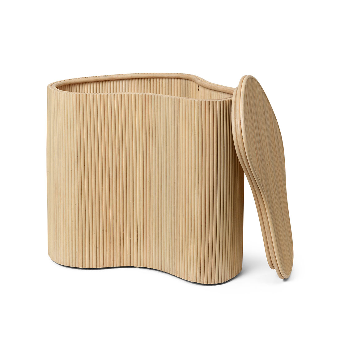 ferm LIVING �ե������ӥ� Isola Storage Table �����饹�ȥ졼���ơ��֥� �����ɥơ��֥� ��Ǽ �̲�  �� �饿��<br><br>���餫��ͭ��Ū�ʷ���