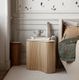 ferm LIVING �ե������ӥ� Isola Storage Table �����饹�ȥ졼���ơ��֥� �����ɥơ��֥� ��Ǽ �̲�  �� �饿��<br><br>���餫��ͭ��Ū�ʷ���
