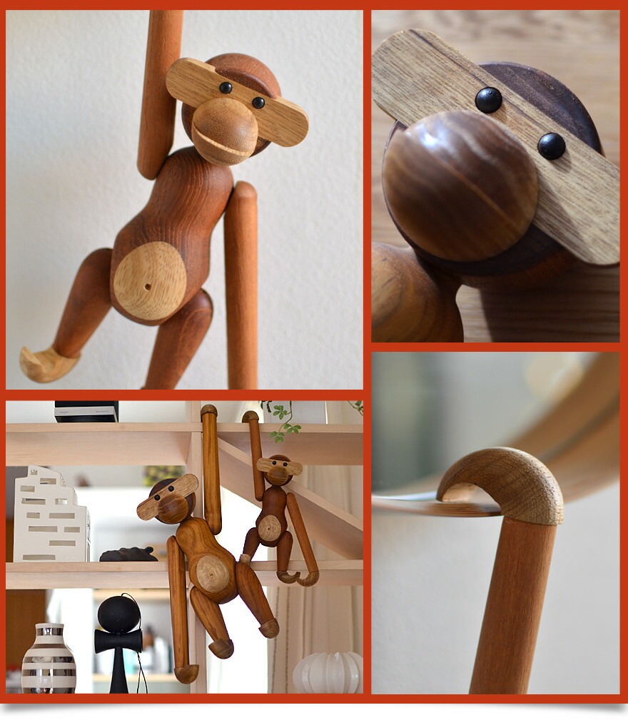 ��Kay Bojesen  Denmark/�������ܥ������MONKEY ��󥭡� S������ ������ �����ȥեå�<br>�����ܥ�����/���֥���/����/����/�ǥ�ޡ����ڥ���ӥ˼����б����ʡۡ�RCP��