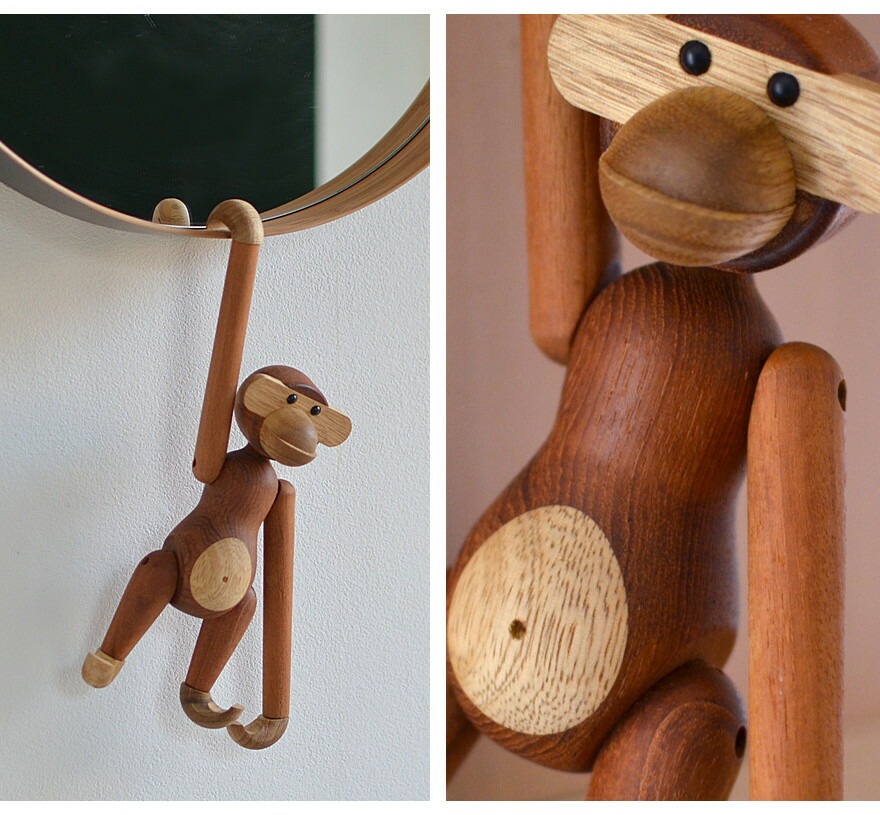 ��Kay Bojesen  Denmark/�������ܥ������MONKEY ��󥭡� S������ ������ �����ȥեå�<br>�����ܥ�����/���֥���/����/����/�ǥ�ޡ����ڥ���ӥ˼����б����ʡۡ�RCP��